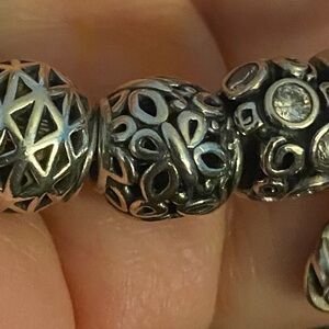 EUC Pandora butterfly garden 790895 open works charm